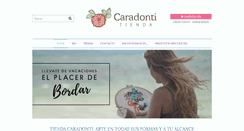 Desktop Screenshot of mariapaulacaradonti.com.ar